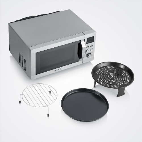 ΦΟΥΡΝ.ΜΙΚΡΟΚ.ΕΛΕΥΘ SEVERIN MW7918 SILVER 25LT (GRILL / AIRFRY)
